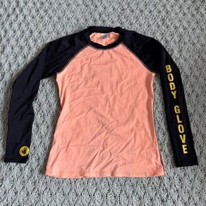 Body Glove Black and orange Rash Guard